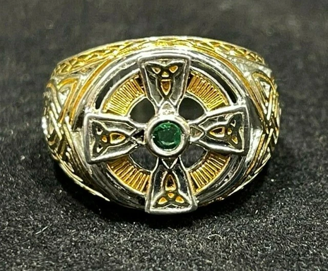 Franklin mint deals celtic cross ring