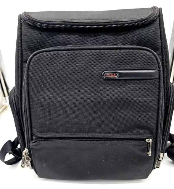Tumi Alpha Bravo Dover Backpack Bag  Black Nylon Travel - Small Laptop/or Tablet