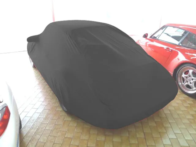 Movendi Schutzdecke Car-Cover Satin Black mit Spiegeltaschen für Porsche 911 2