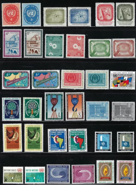 United Nations - Beautiful Older MNH Stamps Mostly Sets.................A 1001-2