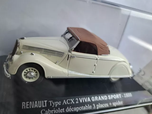RENAULT 4CV, voiture miniature 1/43e ODEON 081