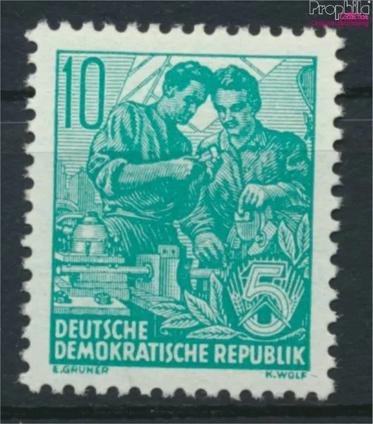 Briefmarken DDR 1953 Mi 409Y I stehendes Wasserzeichen postfrisch(9349487