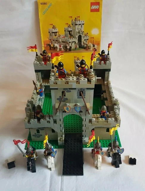 VINTAGE LEGO CASTLE 6080 Kings Castle with instructions 87.00