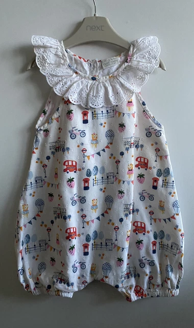 Next abito estivo per bambine 9-12 mesi