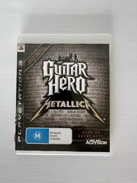 Guitar hero metallica ps3 hot sale bundle