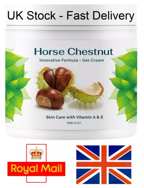 Spider Veins Varicose Veins Horse Chestnut Gel Cream Tired Aching Legs 500ml