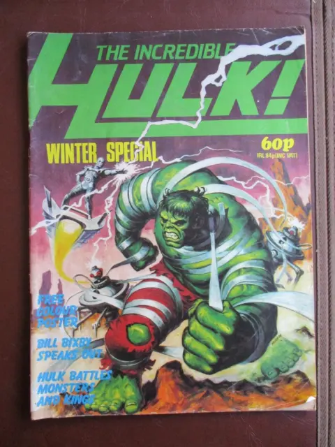 Incredible Hulk Winter Special 1982 Marvel British Weekly