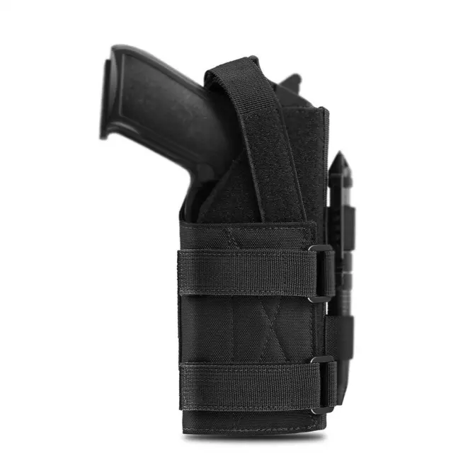 Hommes Tactique Pistolet À Air Comprimé Étui Crosse Sac + Et Pratique Ceinture 2