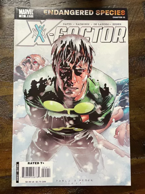 X-Factor #24 Marvel Comics 2007 VF/NM Endangered Species
