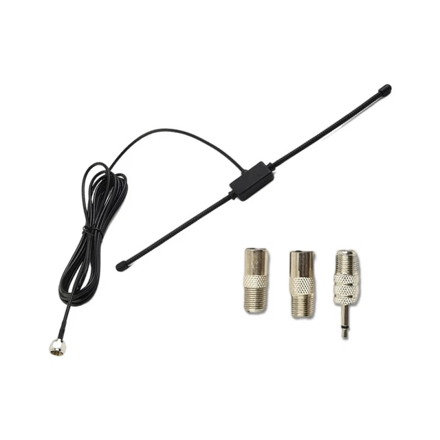 autoradio, radio portatile digitale DAB per auto Montatura in vetro per parabrezza con connettore maschio MCX, Forte ricezione del segnale, Collega e usa