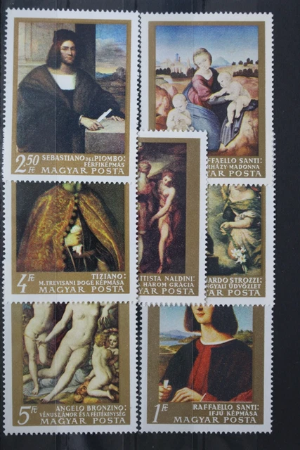 Ungarn 2465-2471 postfrisch #UU716