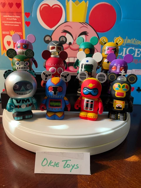 DISNEY VINYLMATION 3" ROBOTS SERIES 2 - Full Set of 12! Rare!