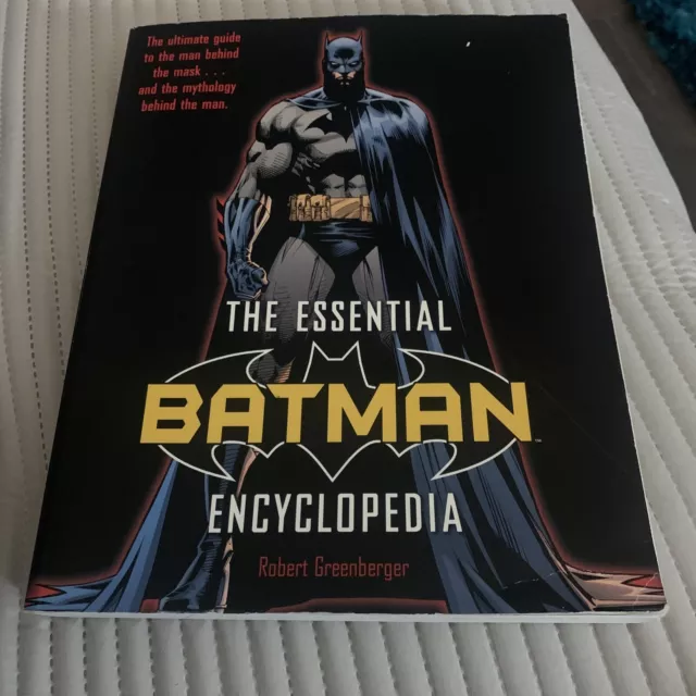 The Essential Batman Encyclopedia (Batman) by Robert Greenberger Paperback Book