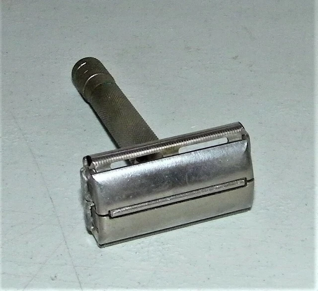 Vintage 1931-51 No Date Code Gillette Super Speed Double Edge Safety Razor G.C.