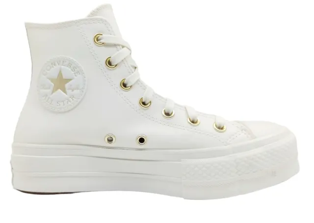 Chaussures pour Femmes Converse All Star Platform A03719C Baskets Hautes Chuck