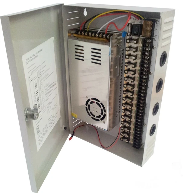 ALIMENTATORE STABILIZZATO SWITCHING 12 VOLT 5 AMPERE PER VIDEOSORVEGLIANZA, TELECAMERE, STRISCE LED - Foto 14