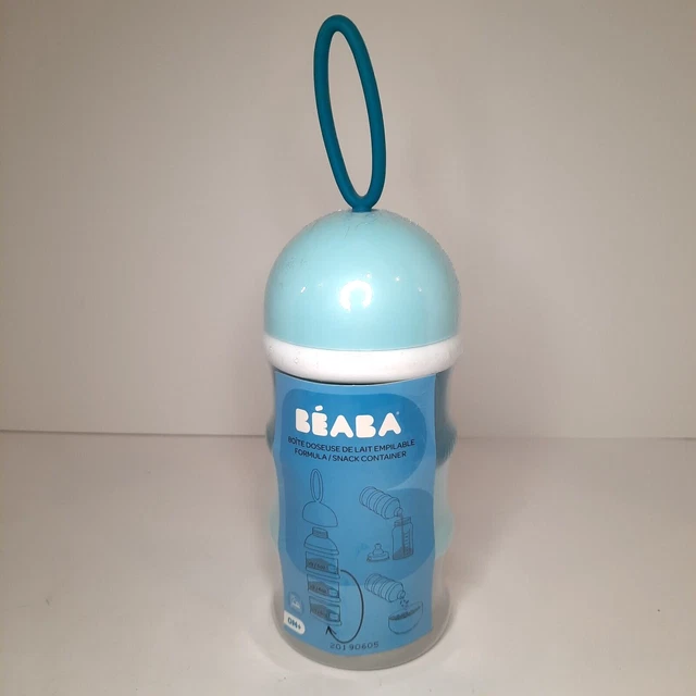 BEABA 3 Stackable Containers 4 Oz. On The Go Mobile Keto Food Snacks Portions
