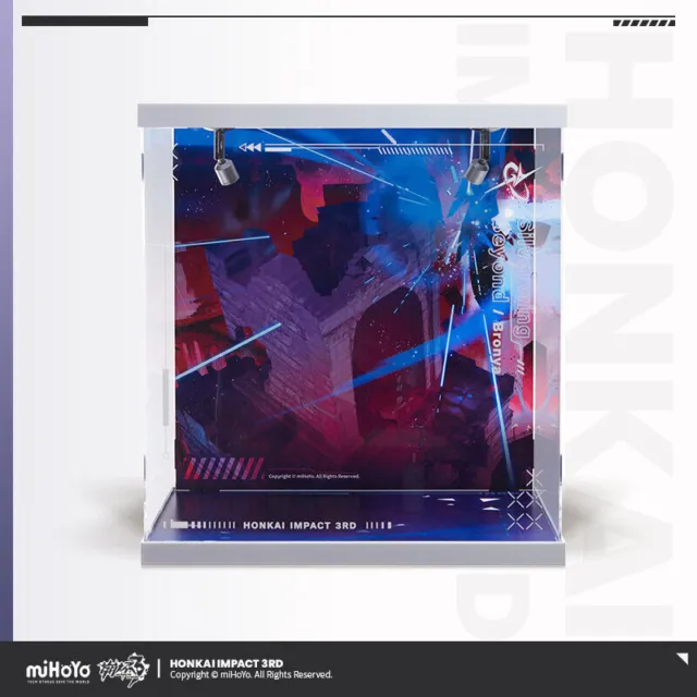 Honkai Impact 3 Silverwing: N-EX 1/7 Figure Doll Display Boxes LED Cabinet Gifts