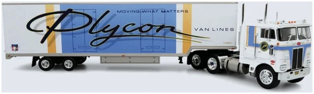 ICONIC REPLICAS PETERBILT 352 Pacemaker Plycon Van Lines 430504 EUR 71 ...