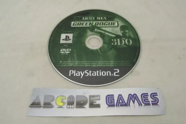 ARMY MEN GREEN ROGUE PLAYSTATION 2 PS2 CD SEUL (vendeur pro)