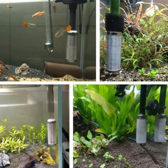 Aquarium Steel Mesh Filter Fish Inlet Protect Shrimp Guard Inflow K5C6