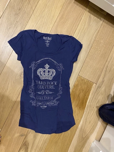 T-shirt Hard Rock Café Charm El-Cheikh - Femme Rose Taille S, Occasion Très Bon état