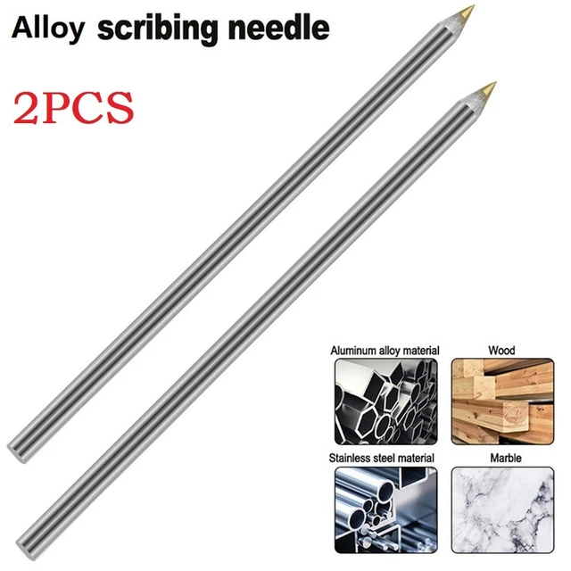 Stylo Graveur Professionnel Pour Métal, Verre, Céramique, Bois - Pointe En Carbure - 5 Pointes De Rechange Incluses - 4