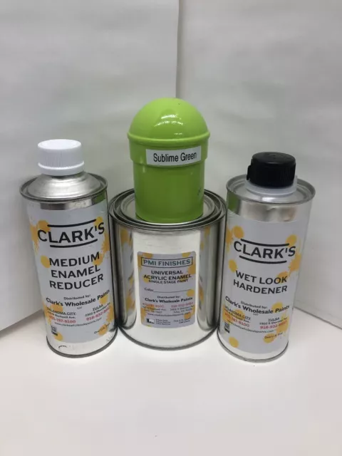 Restoration Shop - Machinery Gray Acrylic Lacquer Auto Paint - Complete Quart Paint Kit with Medium Thinner