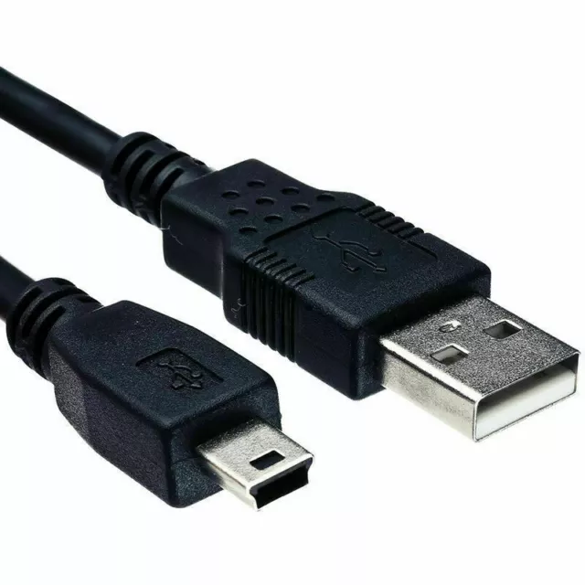 USB Kabel 2.0 Typ A Stecker auf Mini B Stecker Adapterkabel Daten Ladekabel Z24