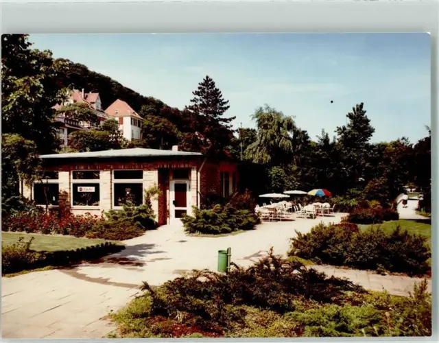 39815338 - 3202 Bad Salzdetfurth Kurpark-Cafe Foto Original aus Archiv eines