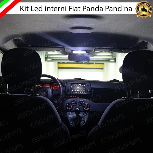 LED Interni Per Fiat Panda 312 Cross Plafoniera Singola 6000K