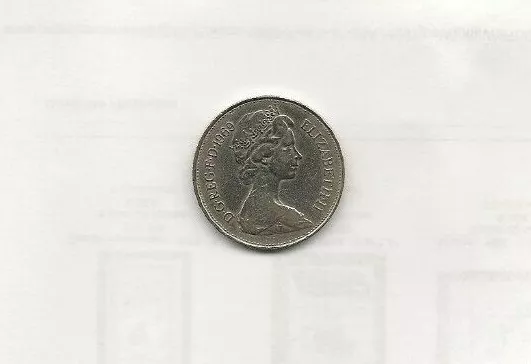 Royaume-uni, lot, new penny,10, Elisabeth II, 1969