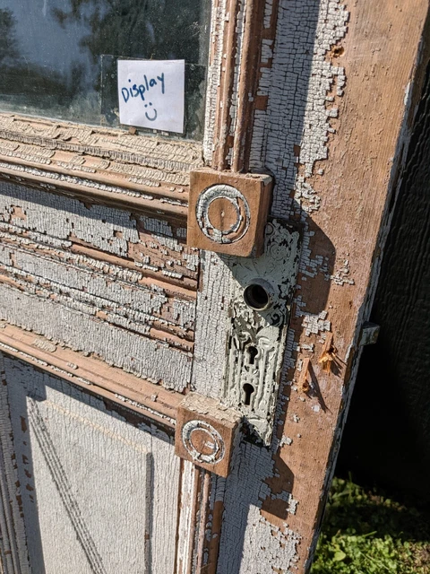 Antique Vintage Huge MATCHING Doors BEAUTIFUL!!   32x88 1/2 each 12