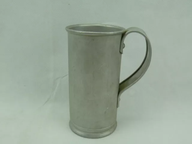 Jarra de medida de aluminio vintage Pub Bar Ware Taza de 0,5 litros # 2534