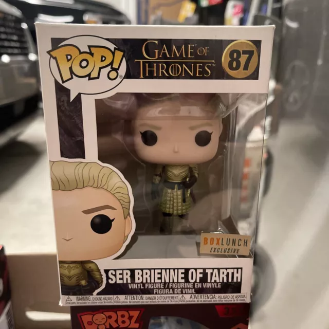 Funko SER BRIENNE TARTH #87 Exclusive Game of Thrones Vinyl Pop Figure W/PP