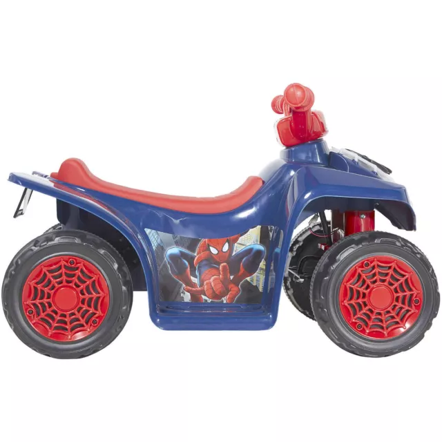 Dynacraft Spider-Man 6V Battery Powered Little Quad Kids Ride On ATV NEW!