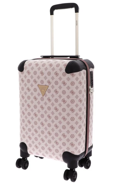 Valise Cabine GUESS Wilder 18 Pouces - 8 Roues, Couleur Noire - Neuf Avec Emballage