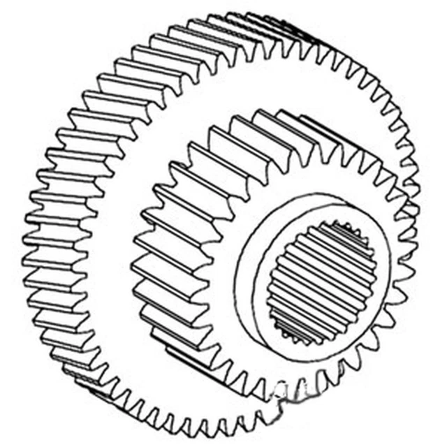 C5NN7113D Countershaft Gear Fits Ford/New Holland 2000 3000 2600 3600