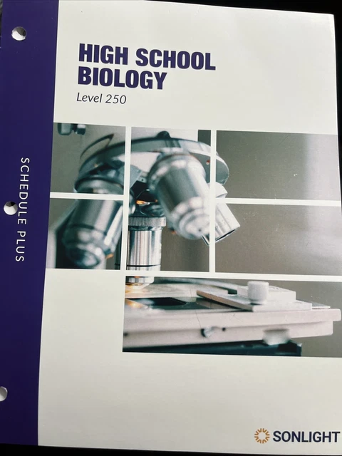 APOLOGIA HIGH SCHOOL Biology Lesson Plan Schedule Dissection Supplies ...