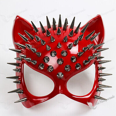 Gatto Cat Steampunk Venetian Masquerade Ball Women Halloween Party Face Mask