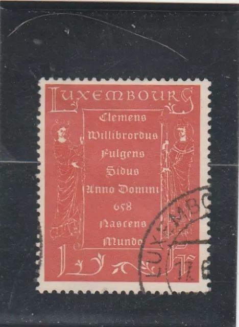 L6883 LUXEMBOURG Timbre Y&T N° 542 de 1958 " Cartulaire d'Echternach " Oblitéré