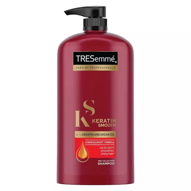 TRESemme Keratin Smooth Shampoo 1 L, à la kératine et à l'huile d'argan...