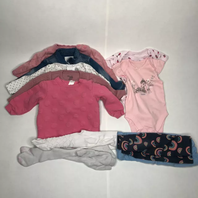 Baby Girls 3-6 Months Clothes Bundle Job Lot