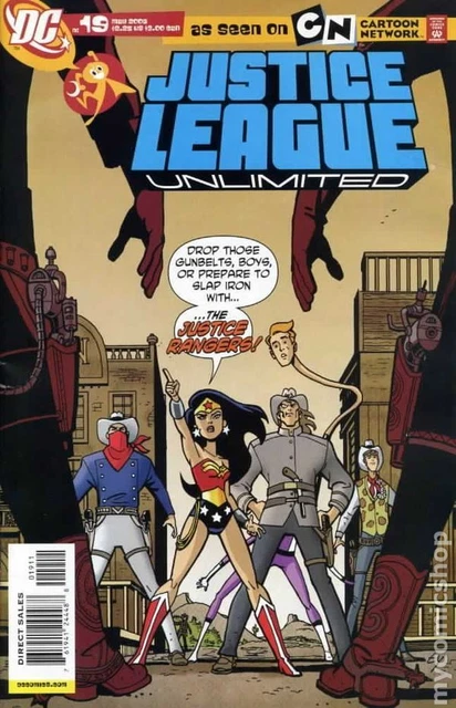Justice League Unlimited #19 VG 2006 Stock Image Low Grade