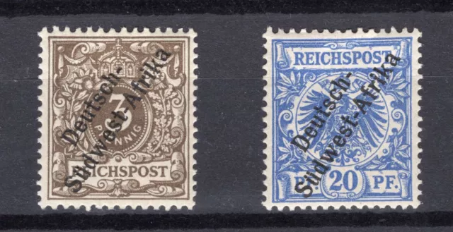 Deutsch-Südwestafrika DSWA aus 1-4 ** postfrisch einzelne Marken zur Auswahl