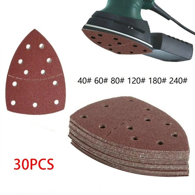 Hojas de lijado lijado lijas de cuero pulido 152*105 mm 30 ud. óxido de aluminio