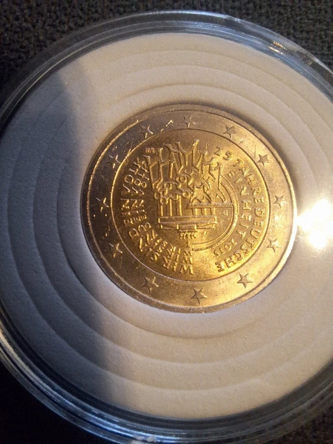 2 Euro Münze Wir Sind Ein Volk Wert 2 EURO MÜNZE 25 JAHRE DEUTSCHE EINHEIT WIR SIND EIN VOLK 2015 RAR