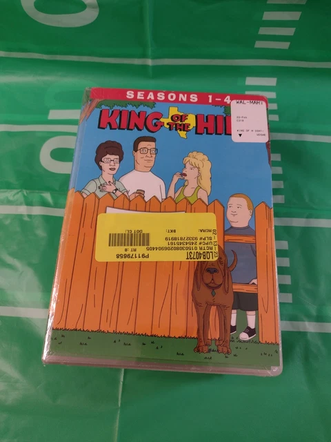 King of the Hill Seasons 1-4 DVD Bundle Sealed