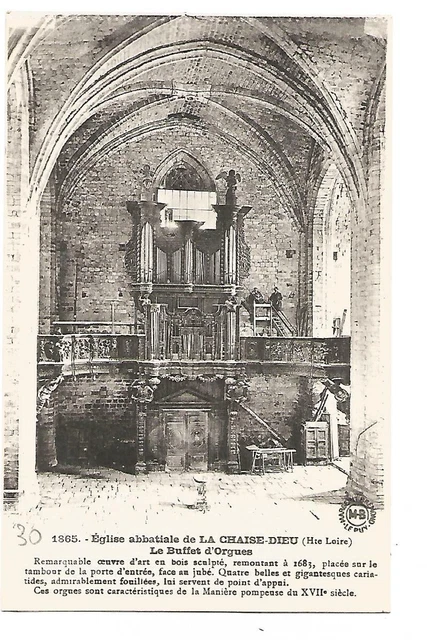 43  La Chaise Dieu  Eglise Abbatiale  Le Buffet D Orgues