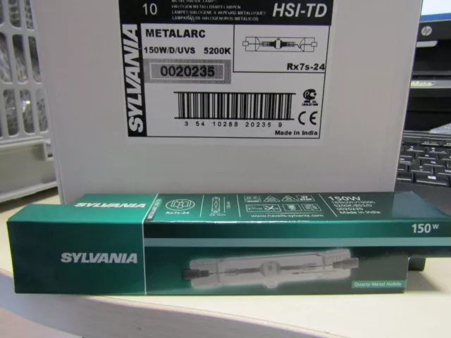 Ampoule à iodures métalliques SYLVANIA HSI-TD 150W D RX7s